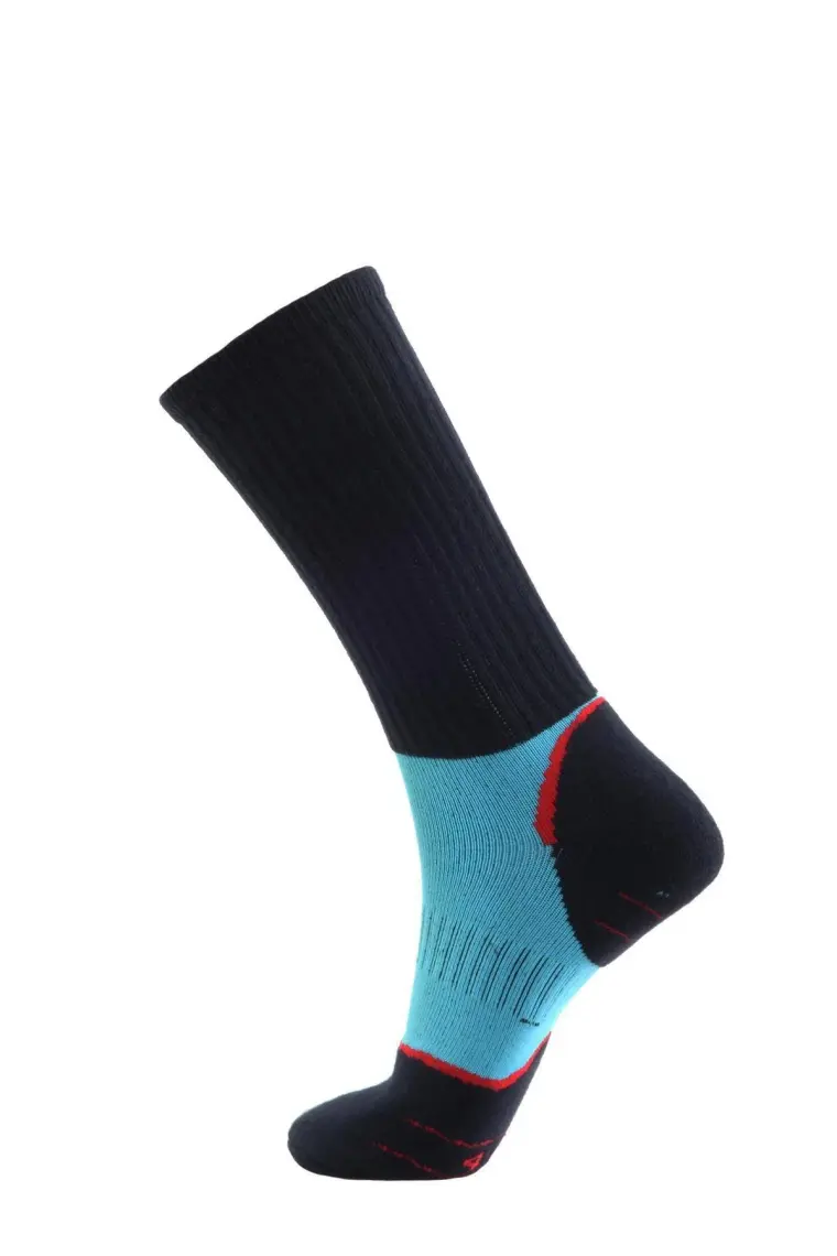 Panthzer Casual Sport Socks Çorap Siyah/Mavi