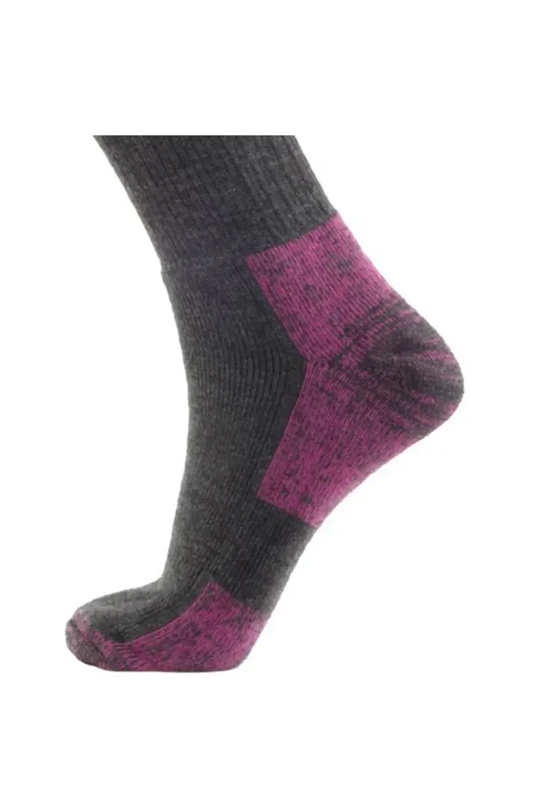 Panthzer Hiking Socks Çorap Siyah/Mor