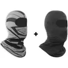 Gp Kompozit Motorcu Balaklava Maske Seti (1 Adet Yazlık + 1 Adet Kışlık)