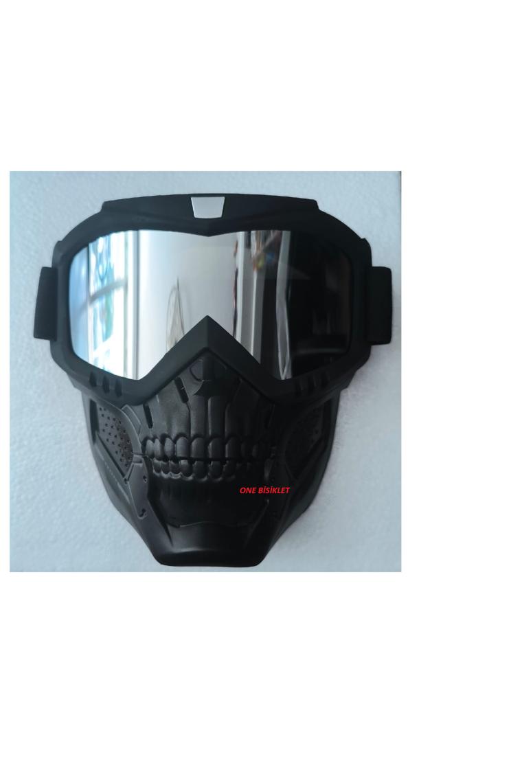 Motoanl Cross Motosiklet Bisiklet Gözlüğü Açık Kask Maskesi Süngerli Bant Lastikli Jet Maske Şeffaf Camlı