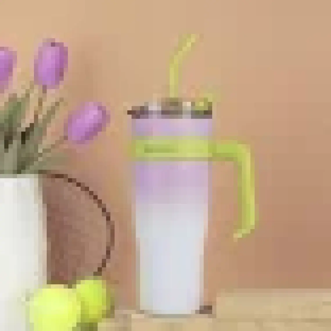 North Pacific Pipetli Renkli Termos