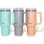 Any Morning Vaha 1200 ml Termos Mug – 3 Aşamalı Çevirmeli Kapak, Gri