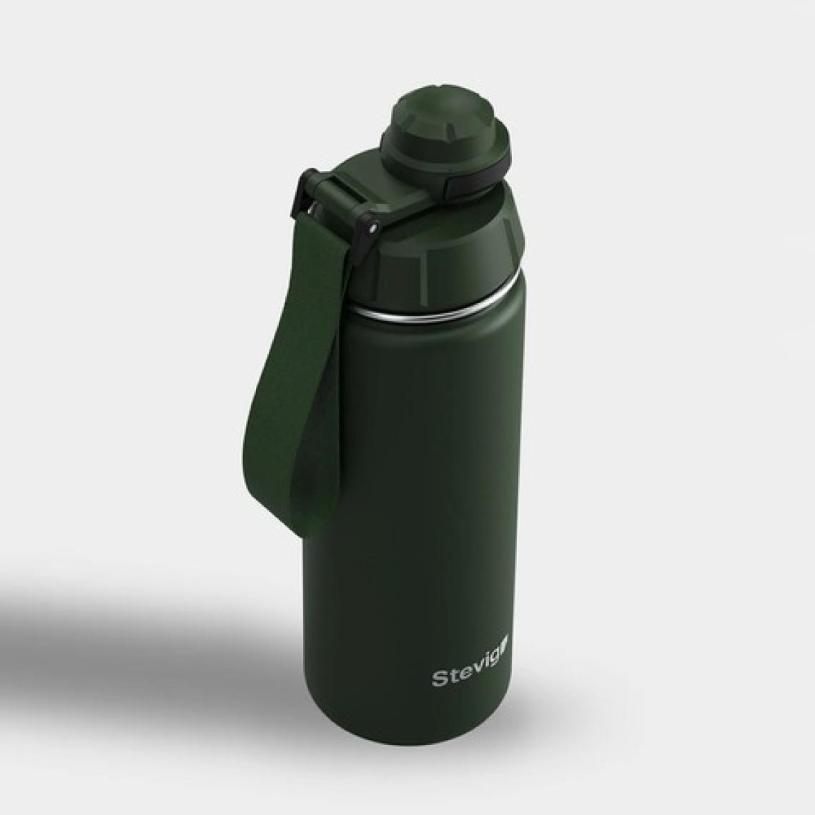 Stevig 1 Hand Leak-Proof Sızdırmaz Çelik Termos 500 ml Green ST-208
