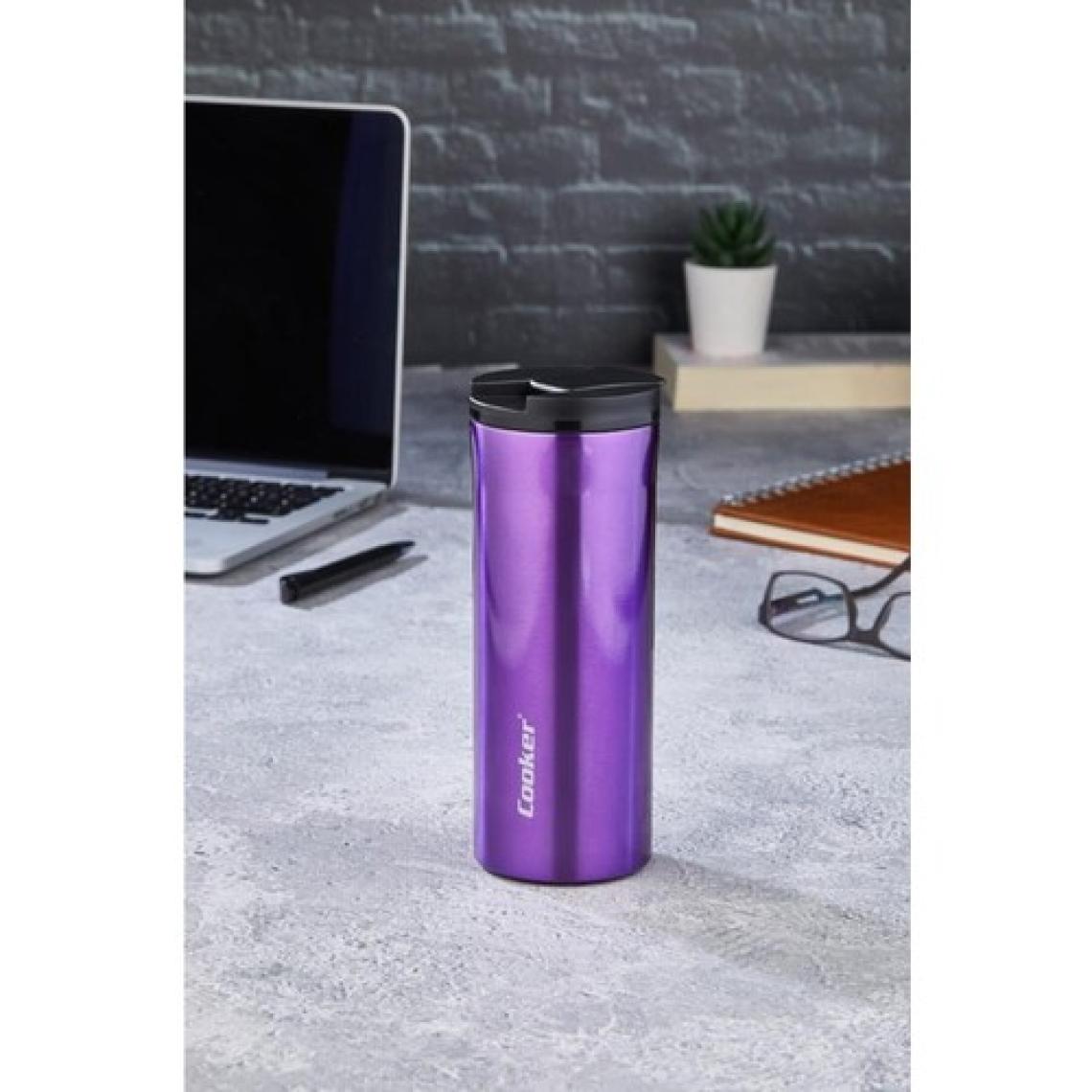 Cooker 0,40 Lt Mug Çelik Termos Mor