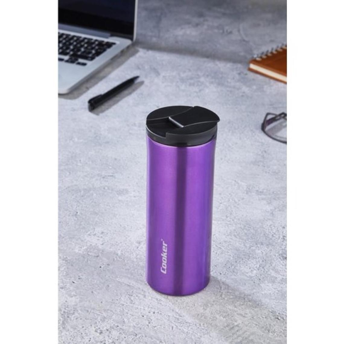 Cooker 0,40 Lt Mug Çelik Termos Mor