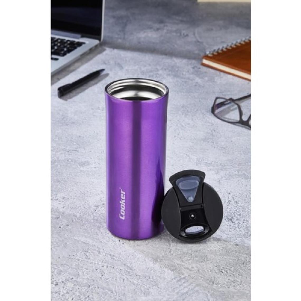 Cooker 0,40 Lt Mug Çelik Termos Mor