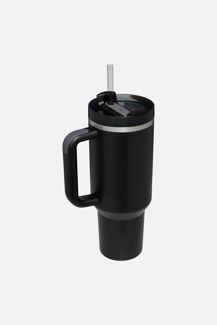 Stanley Quencher Pipetli Termos 1,18 L Siyah
