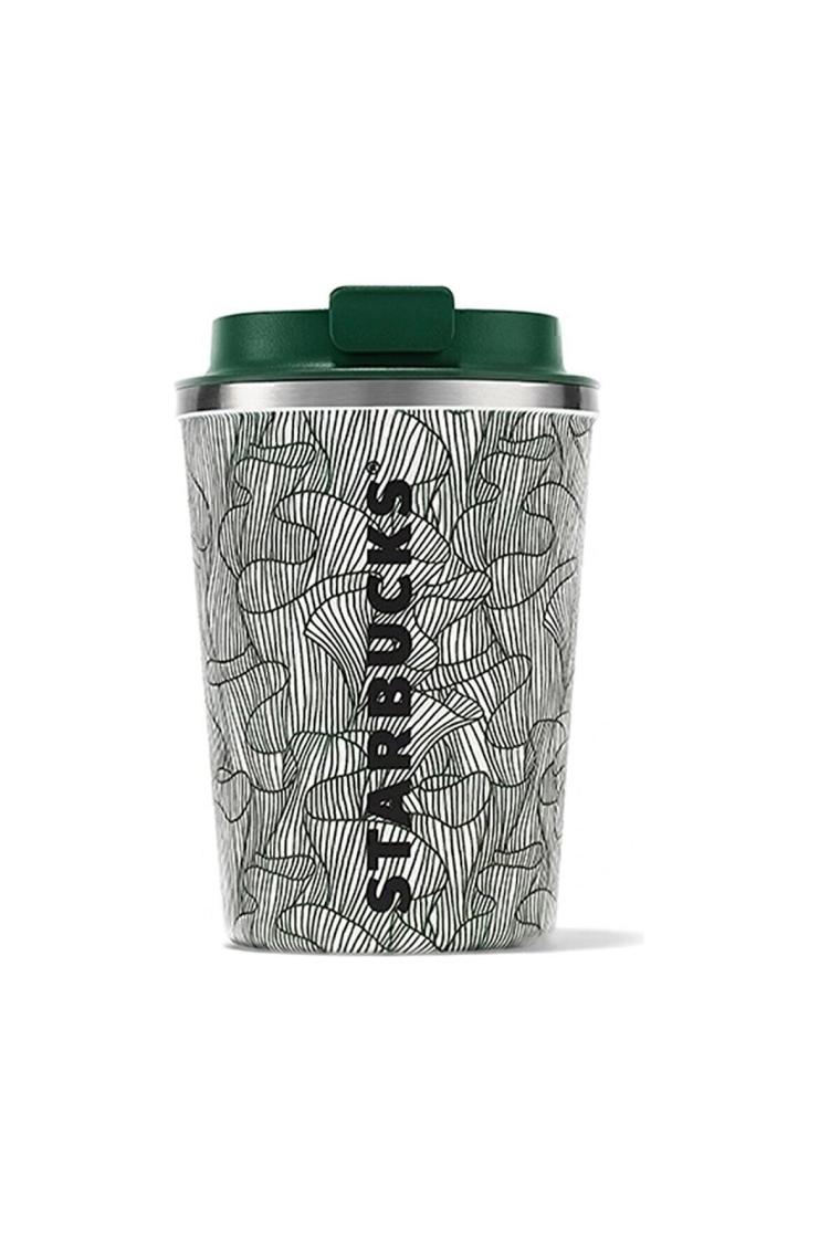 Starbucks® Paslanmaz Çelik Dalga Desenli Termos 355 ml - 11139776