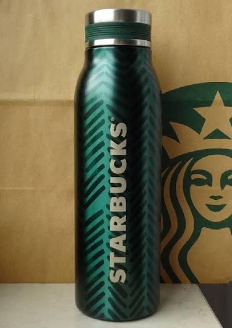 Starbucks® Klasik Seri Termos - Yeşil Renkli 444 ml