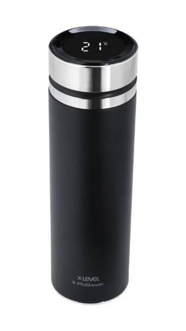 X-Level X-MugSmart Dijital Göstergeli 480 Ml Siyah Termos