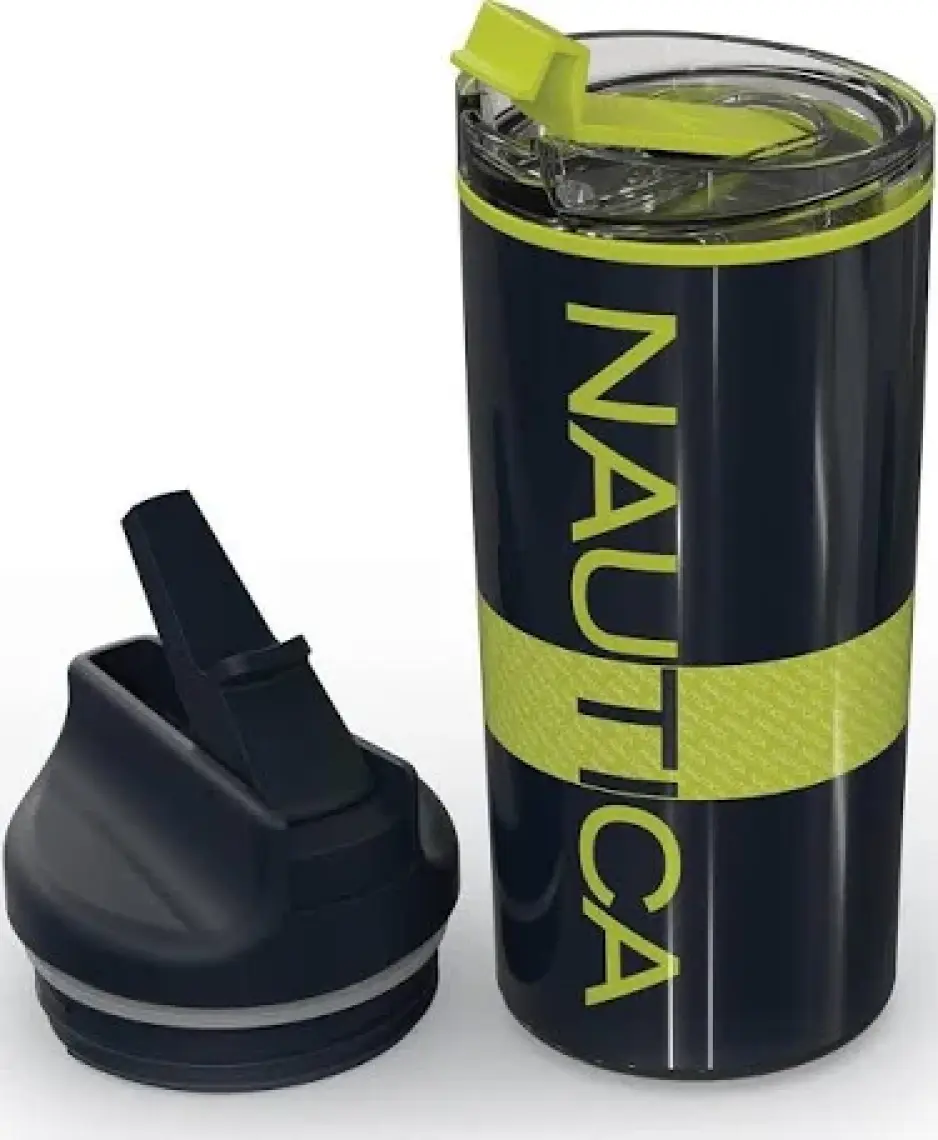 Nautica NTM02 Sport Termos Paslanmaz Çelik 950 ml Navy Lime