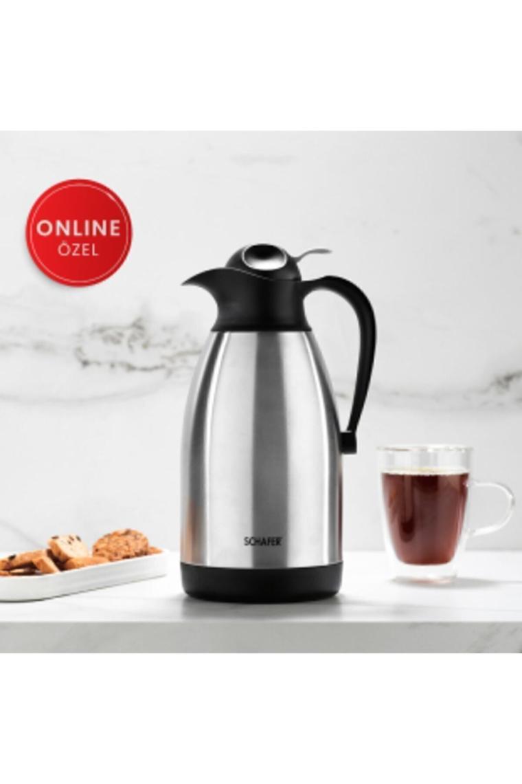 Kitchen House 2 Litre Çelik Termos Inox