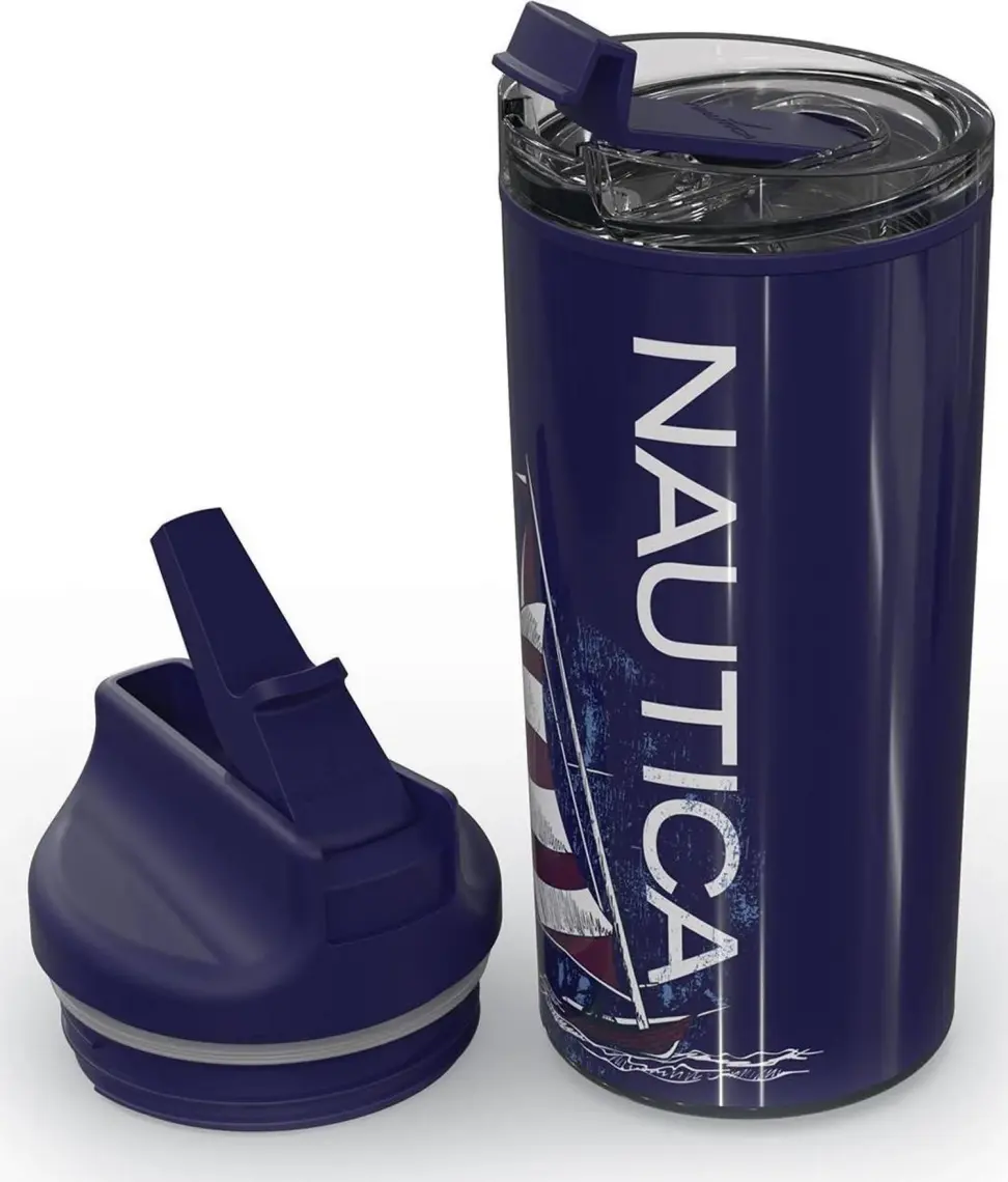 Nautica NTM02 Sport Termos Paslanmaz Çelik 500 ml Navy Harbor