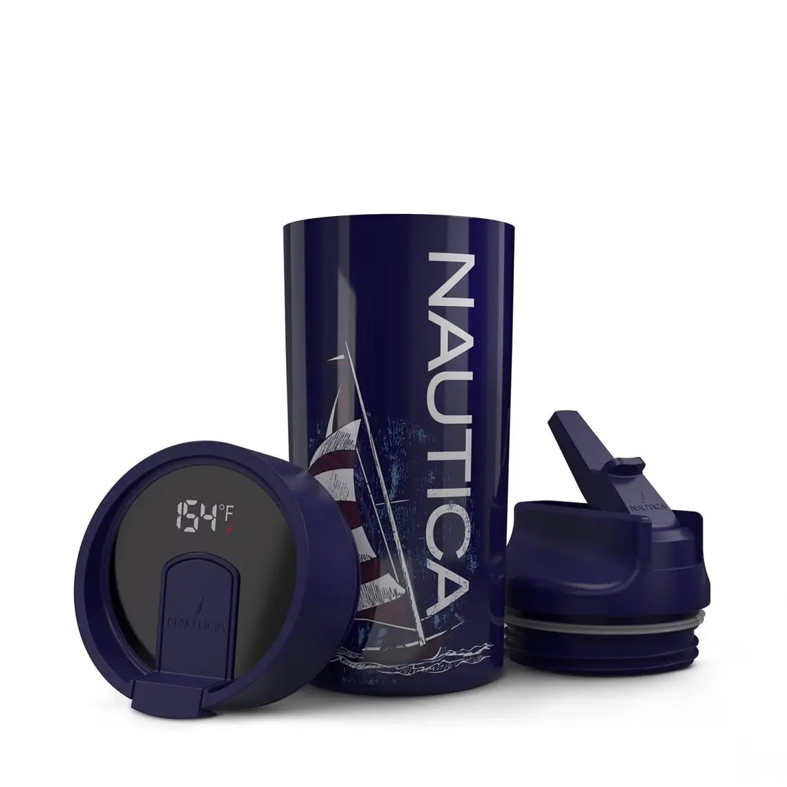 Nautica NTM02 Sport Termos Paslanmaz Çelik 500 ml Navy Harbor