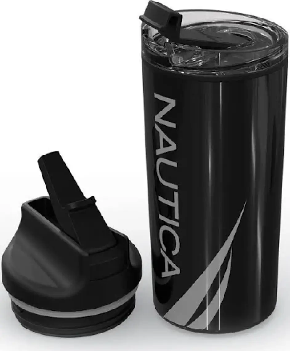 Nautica NTM02 Sport Termos Paslanmaz Çelik 950 ml J.class Siyah