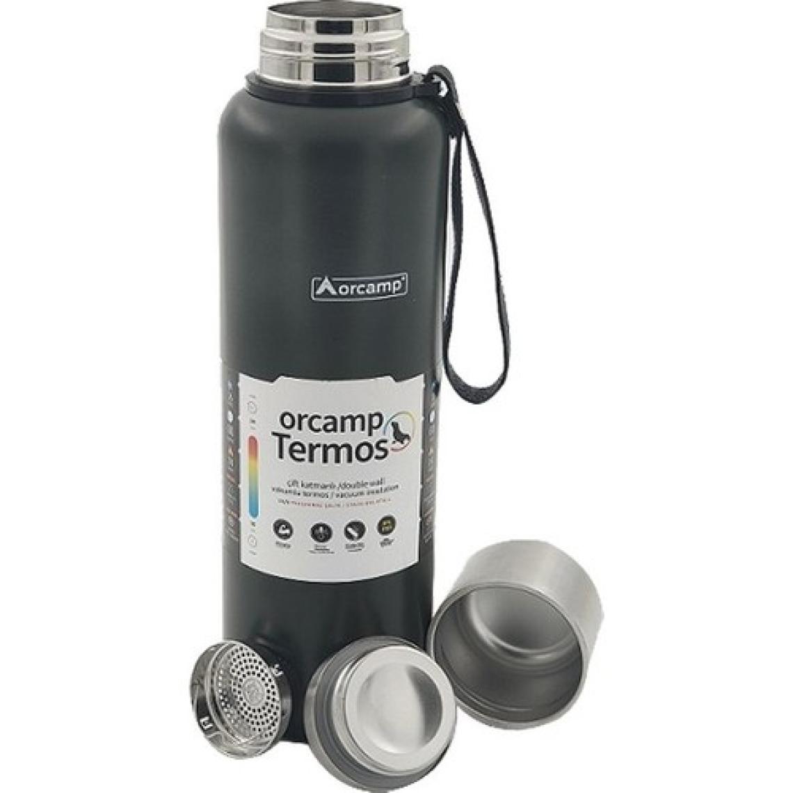 Orcamp Çift Yalıtımlı Çelik Termos 1 LT