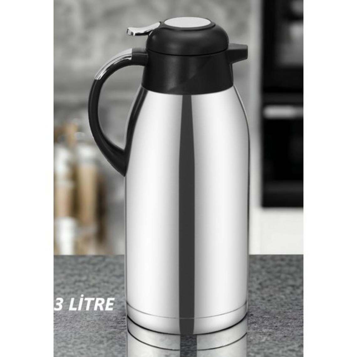 Ahir Ticaret Penguen PNG-1300 B iki Katlı Paslanmaz Çelik Termos 3 Litre