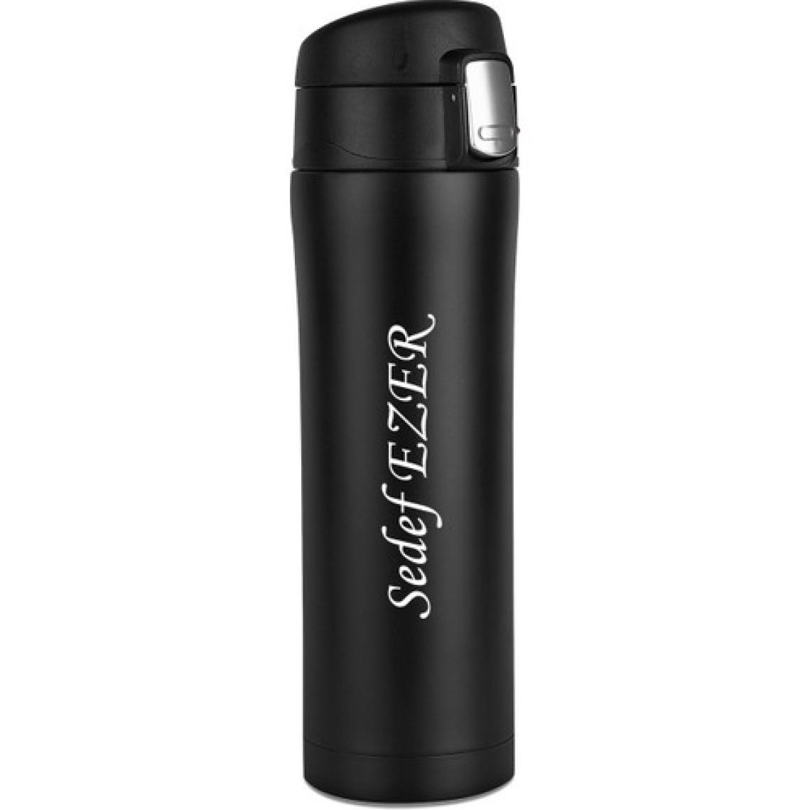 Sedef Silver Kişiye Özel Isim Yazılabilir Hediyelik Isimli  400 ml Paslanmaz Çelik Termos Bardak Mug Kahve Çay Ki