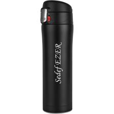 Sedef Silver Kişiye Özel Isim Yazılabilir Hediyelik Isimli  400 ml Paslanmaz Çelik Termos Bardak Mug Kahve Çay Ki