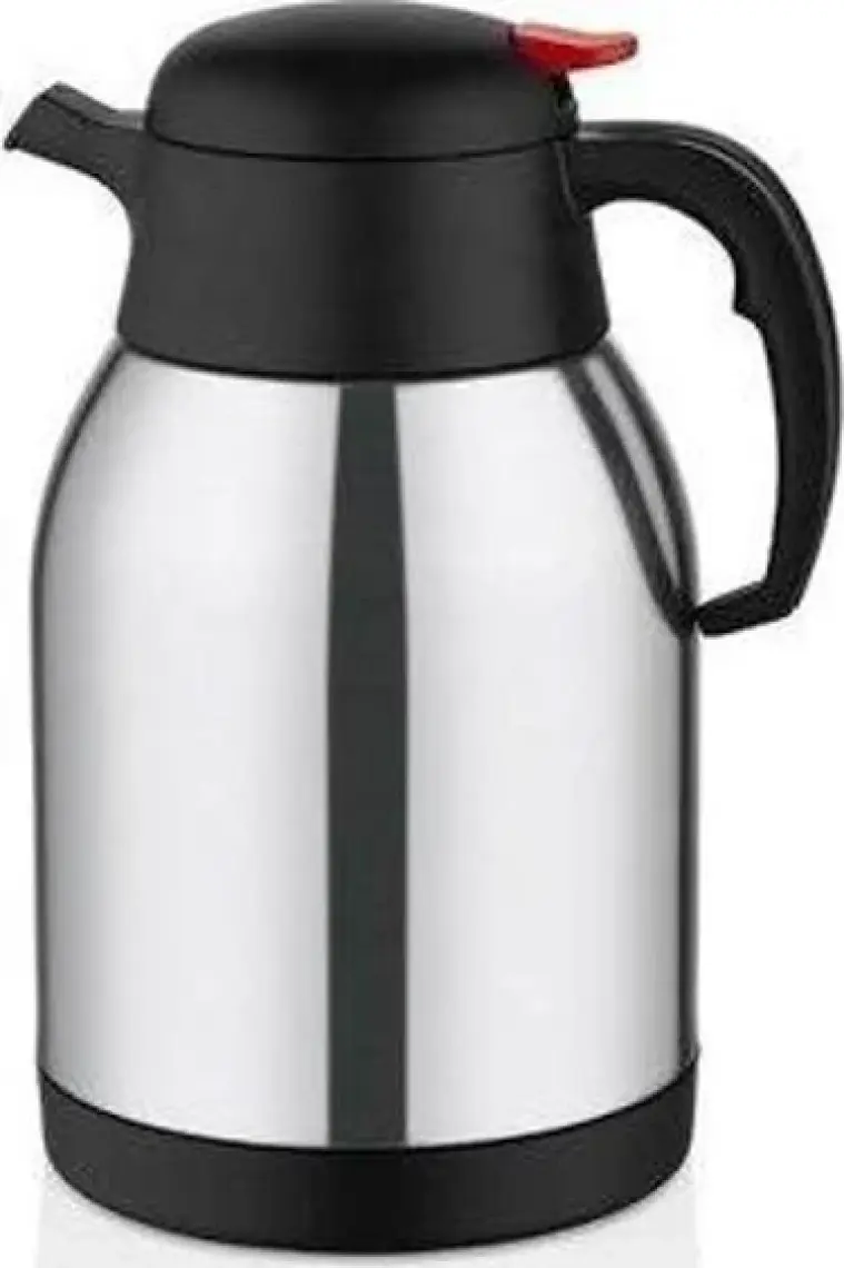2 Litre Paslanmaz Çelik Çay Termosu Çift Kat Çelik - 1200p