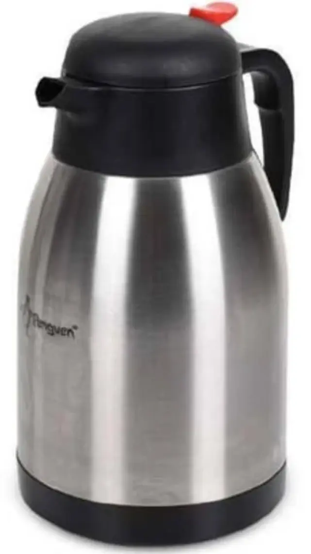 2 Litre Paslanmaz Çelik Çay Termosu Çift Kat Çelik - 1200p