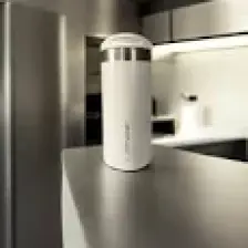Paslanmaz Çelik Termos Siyah/krem 350ML