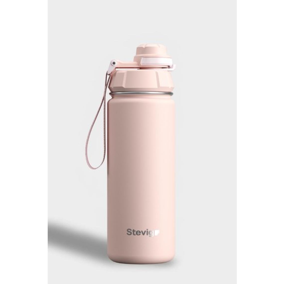 Stevig 1 Hand Leak-Proof Sızdırmaz Çelik Termos 500 Ml Icy Pınk St-222