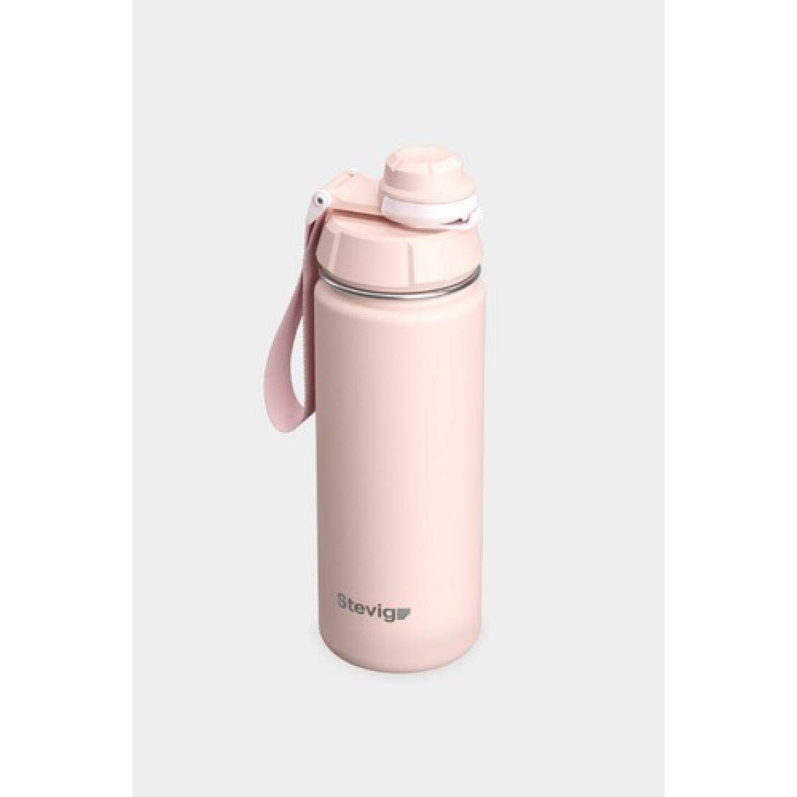 Stevig 1 Hand Leak-Proof Sızdırmaz Çelik Termos 500 Ml Icy Pınk St-222