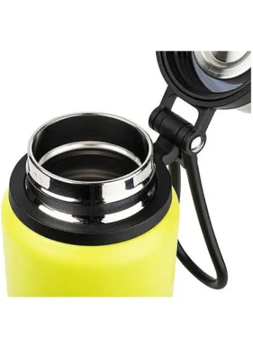 Neon Yeşil Paslanmaz Çelik Termos 650 ml