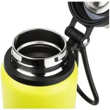 Neon Yeşil Paslanmaz Çelik Termos 650 ml