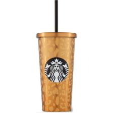 Starbucks Starbucks®  Altın Renkli Leopar Desenli 473 ml - 11128514