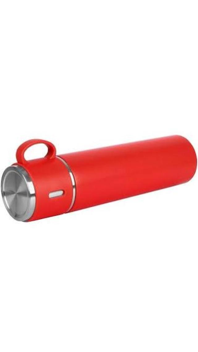 Sedef Silver Çelik Termos Bardak 580 ml Bardaklı Thermos Mug Kupa Araç Termos Coffee Cup SDF526 Tea Cups