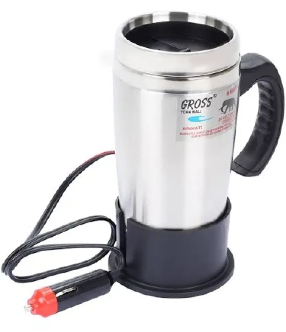 Gross Termoslu Araç Su Isıtıcısı 12-24 V Hırd-002627
