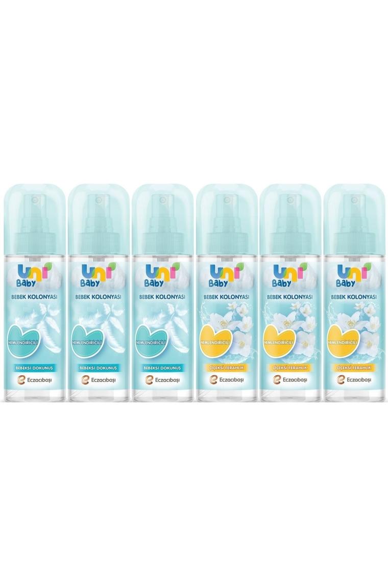 Bebeksi Ve Çiceksi Kokular Kolonya 3 Lü 150 ml