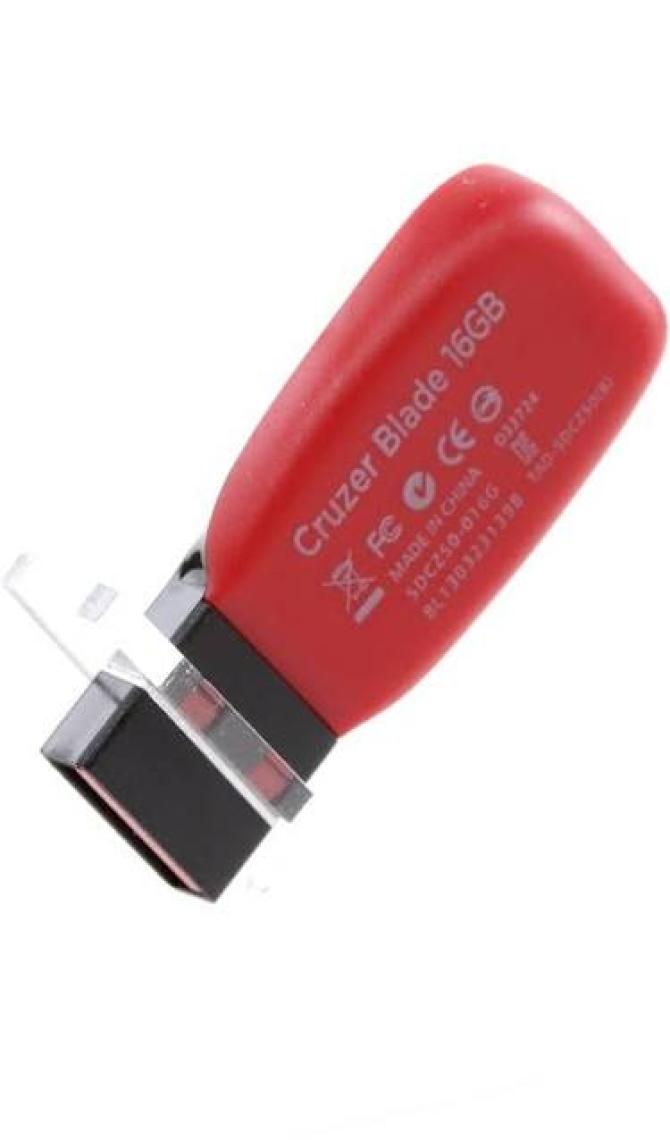 Sandisk SDCZ50-016G-B35 16GB Cruzer Blade Siyah 2.0 USB Flash Bellek