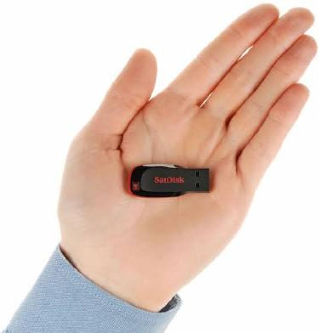 Sandisk SDCZ50-016G-B35 16GB Cruzer Blade Siyah 2.0 USB Flash Bellek