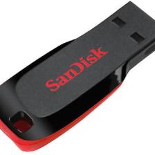 Sandisk SDCZ50-016G-B35 16GB Cruzer Blade Siyah 2.0 USB Flash Bellek