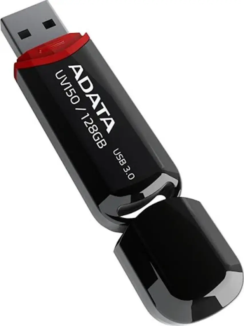 ADATA UV150-128GB USB3.2 Gen1 Black Flash Bellek