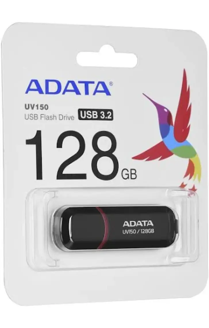 ADATA UV150-128GB USB3.2 Gen1 Black Flash Bellek