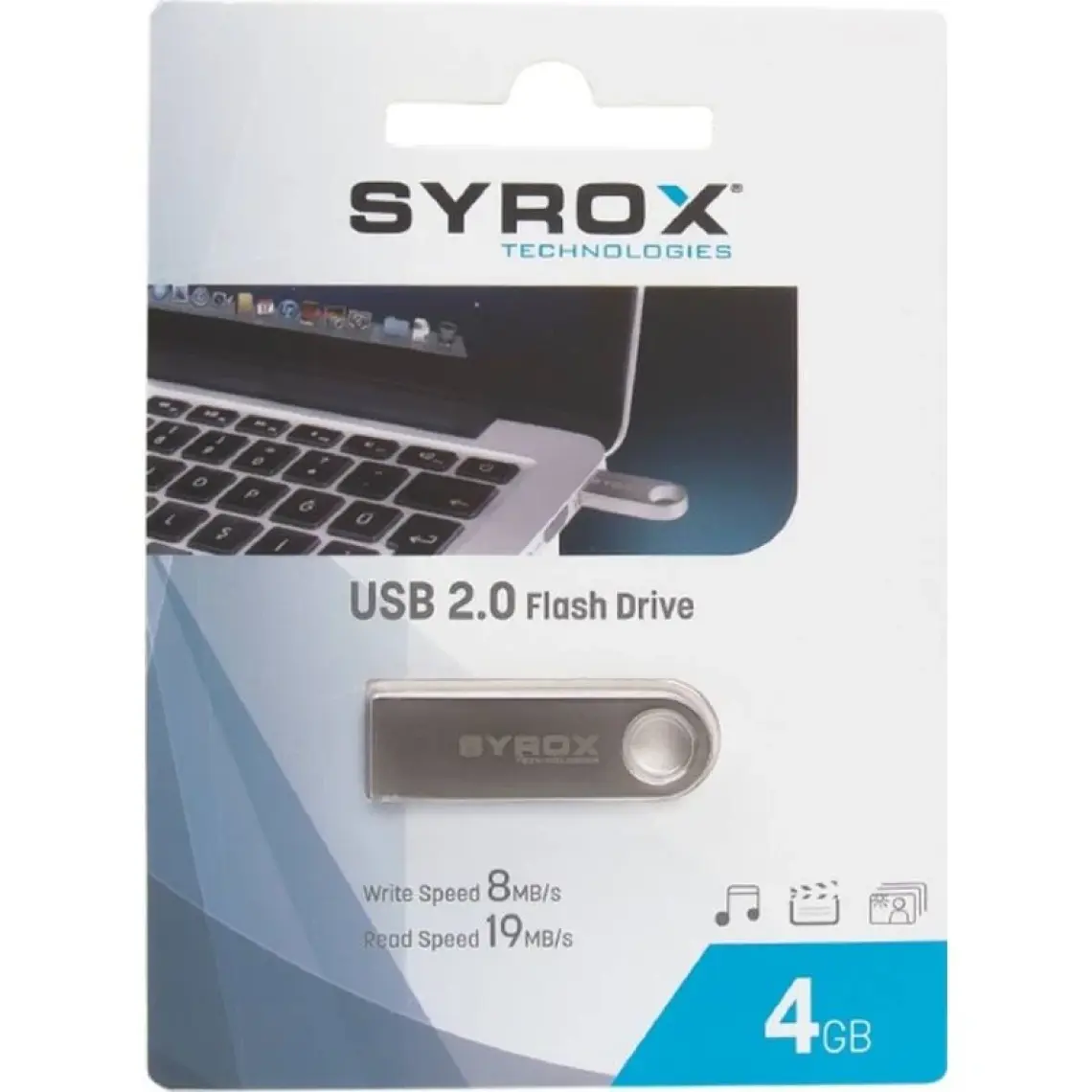 Syrox 4Gb Metal Usb Bellek