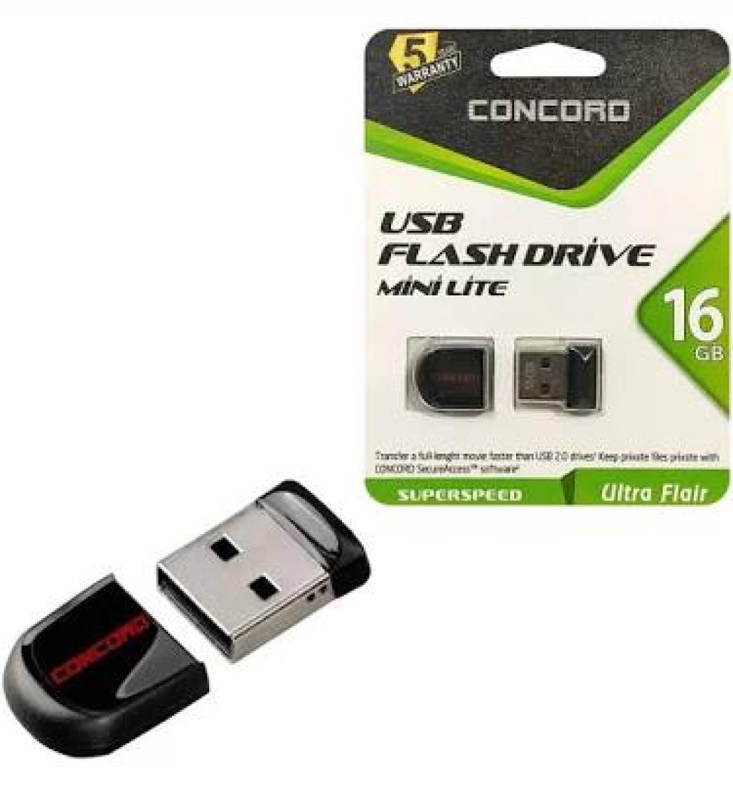 Concord USB Flash Bellek 16GB Mini Lite C-UML16