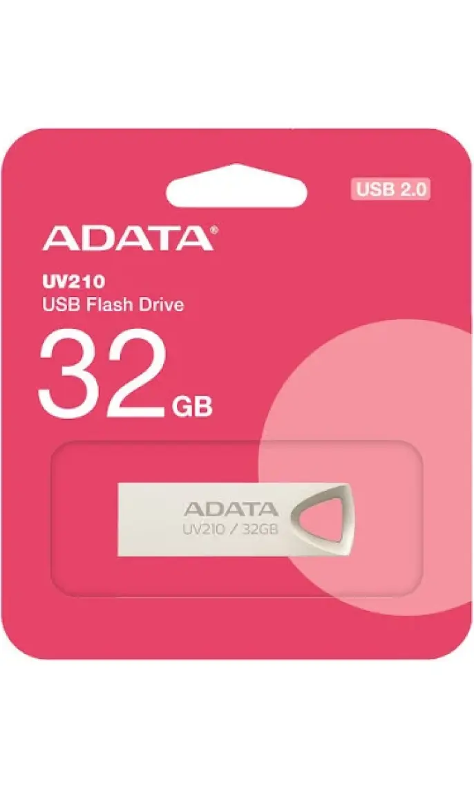 Adata U210 32GB USB2.0 Metal USB Bellek AUV210-32G-RGD