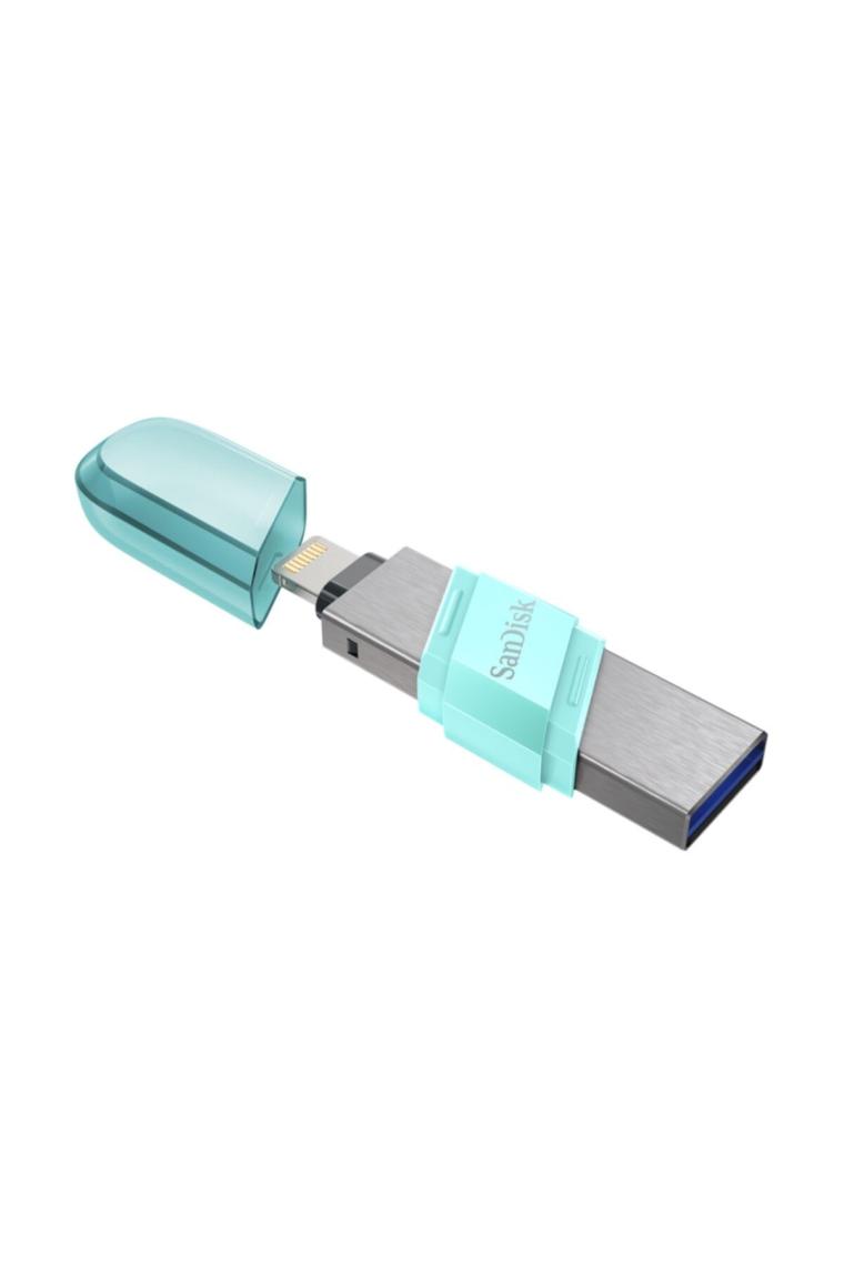 SanDisk iXpand Flash Drive Flip SDIX90N-128G-GN6NJ 128 GB Flash Bellek