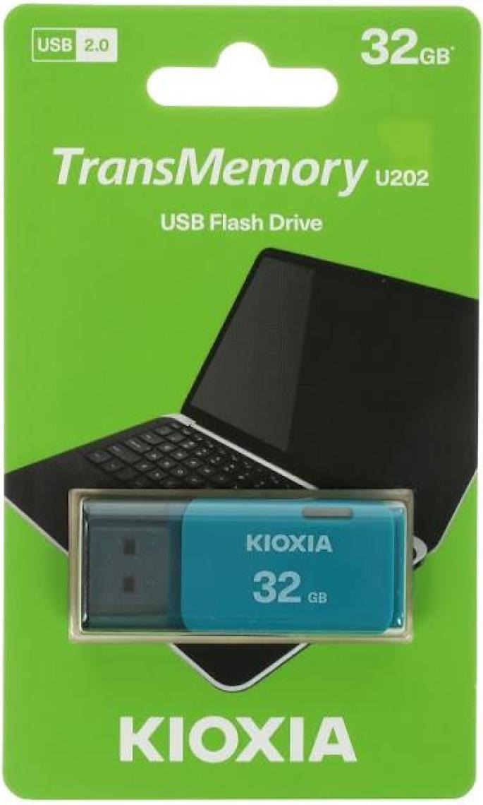 Kioxia 32GB U202 USB 2.0 Bellek (LU202W032GG4)