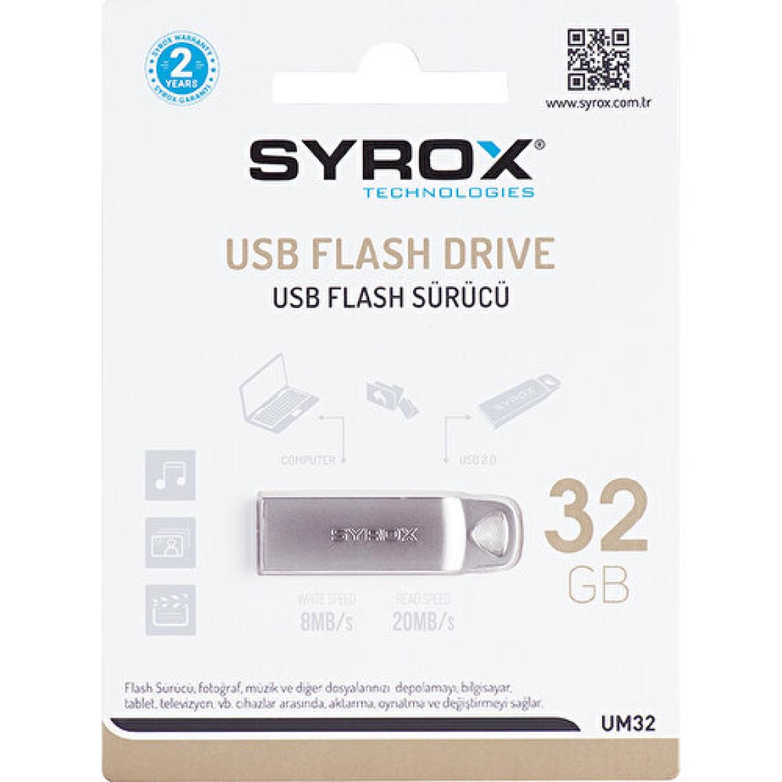 Syrox UM32 32 GB Flash Bellek