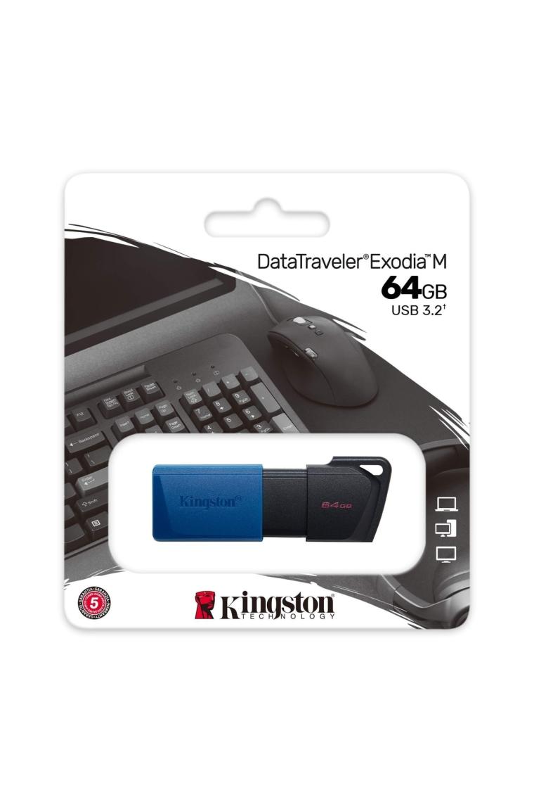 Kingston DataTraveler Exodia DTXM/64 64 GB Flash Bellek