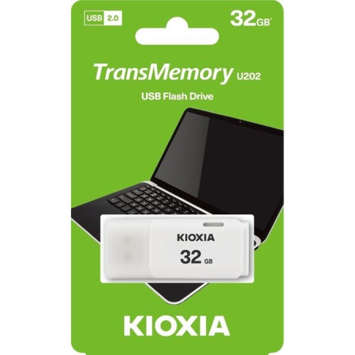 Kioxia TransMemory U202 LU202W032GG4 32 GB Flash Bellek