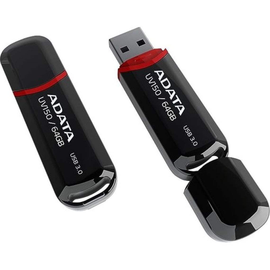 Adata AUV150-64G-RBK USB 3.0 64 GB Flash Bellek