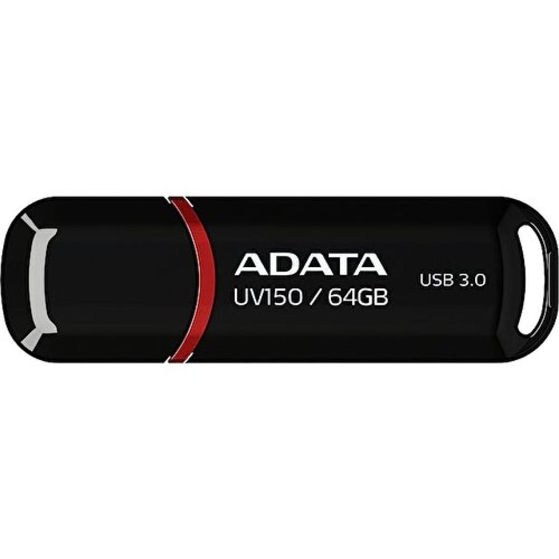 Adata AUV150-64G-RBK USB 3.0 64 GB Flash Bellek