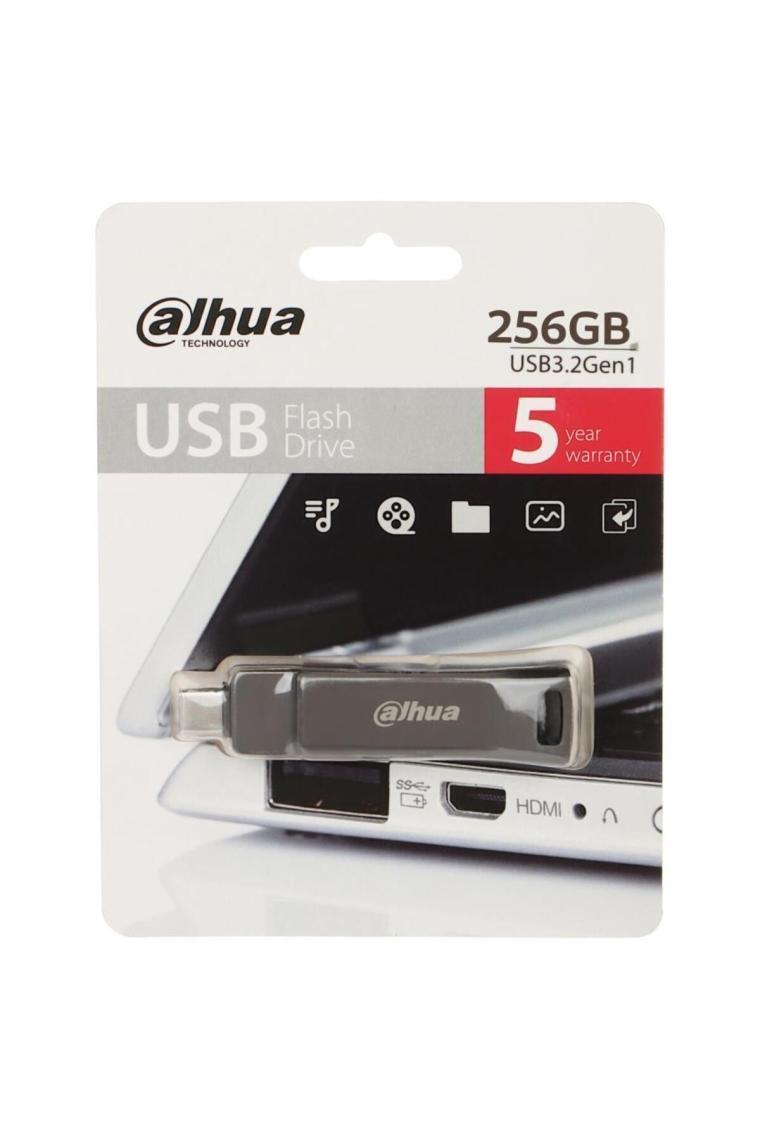 Dahua 256GB Otg Usb3.2 Metal USB Bellek P629 Titan Gri